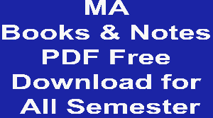 MA Books & Notes PDF Free Download for All Semester