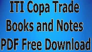 ITI Copa Trade Books and Notes PDF Free Download