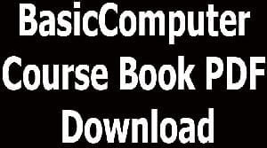 Basic Computer Course Book PDF Download