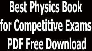 Best Physics Book for Competitive Exams PDF Free Download