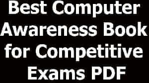 Best Computer Awareness Book for Competitive Exams PDF