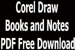 Corel Draw Books and Notes PDF Free Download