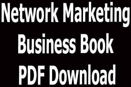 Network Marketing Business Book PDF Download