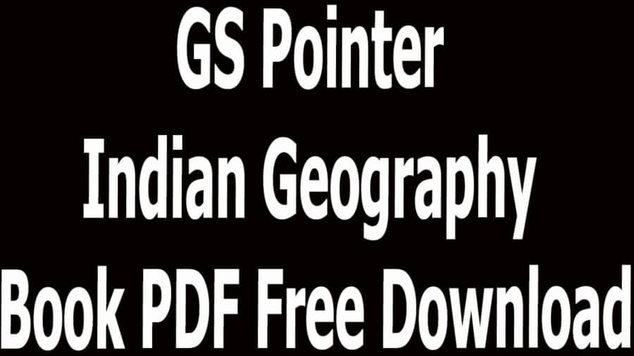 Pointer Notes.pdf GS Pointer Indian Geography Book PDF Free Download
