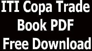ITI Copa Trade Book PDF Free Download